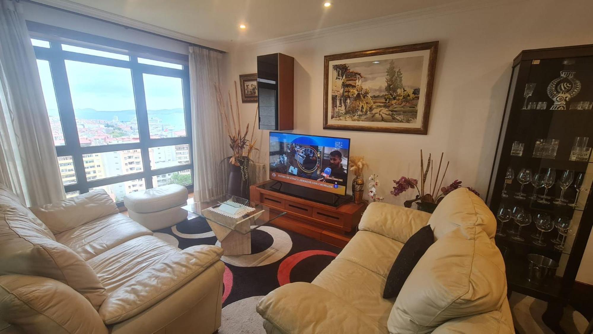 Fabuloso Apartamento Con Vistas A La Ria De Vigo Exteriör bild