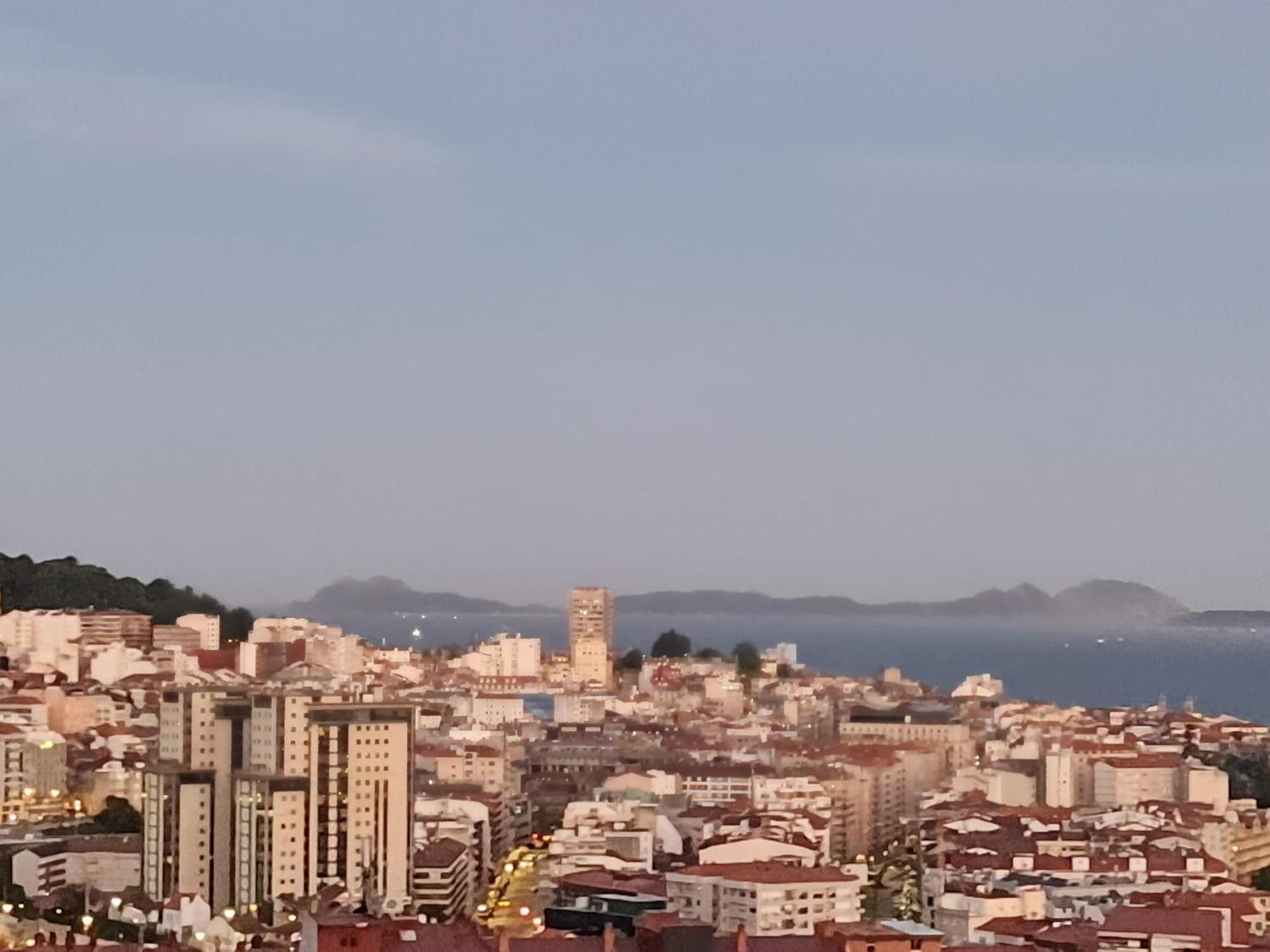 Fabuloso Apartamento Con Vistas A La Ria De Vigo Exteriör bild